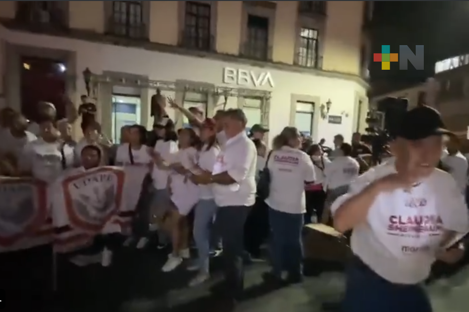 Militantes y simpatizantes de Morena festejarán con Rocío Nahle en Plaza Lerdo